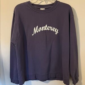 Monterey Crewneck Sweatshirt - Navy